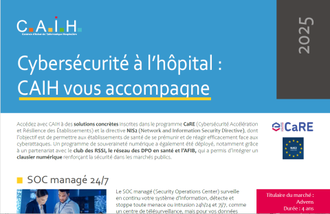 Cybersécurité dans les hopitaux